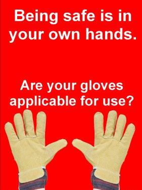 Safety poster - Hand protection
